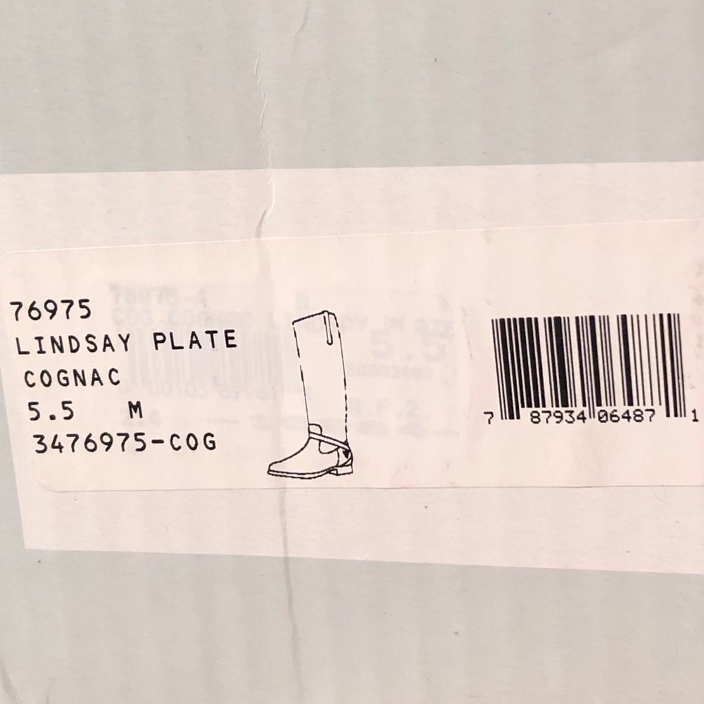 SOLD! Gorgeous FRYE Lindsey Plate Cognac Distressed Boot - Picture 14 of 15